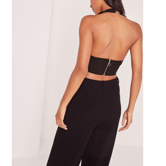 Black Balcony Crop Top - Picture 7 of 8